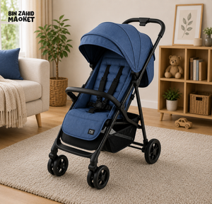 PREMIUM COMPACT BABY STROLLER - BLUE