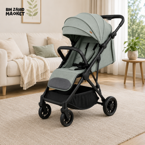 PREMIUM COMPACT BABY STROLLER - GREY