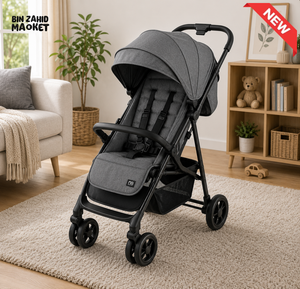 PREMIUM COMPACT BABY STROLLER - GREY