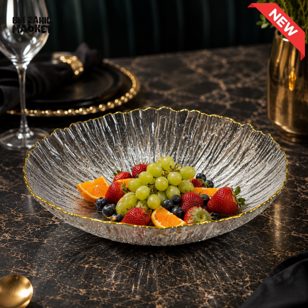 PREMIUM CRYSTAL FRUIT SERVING PLATTER
