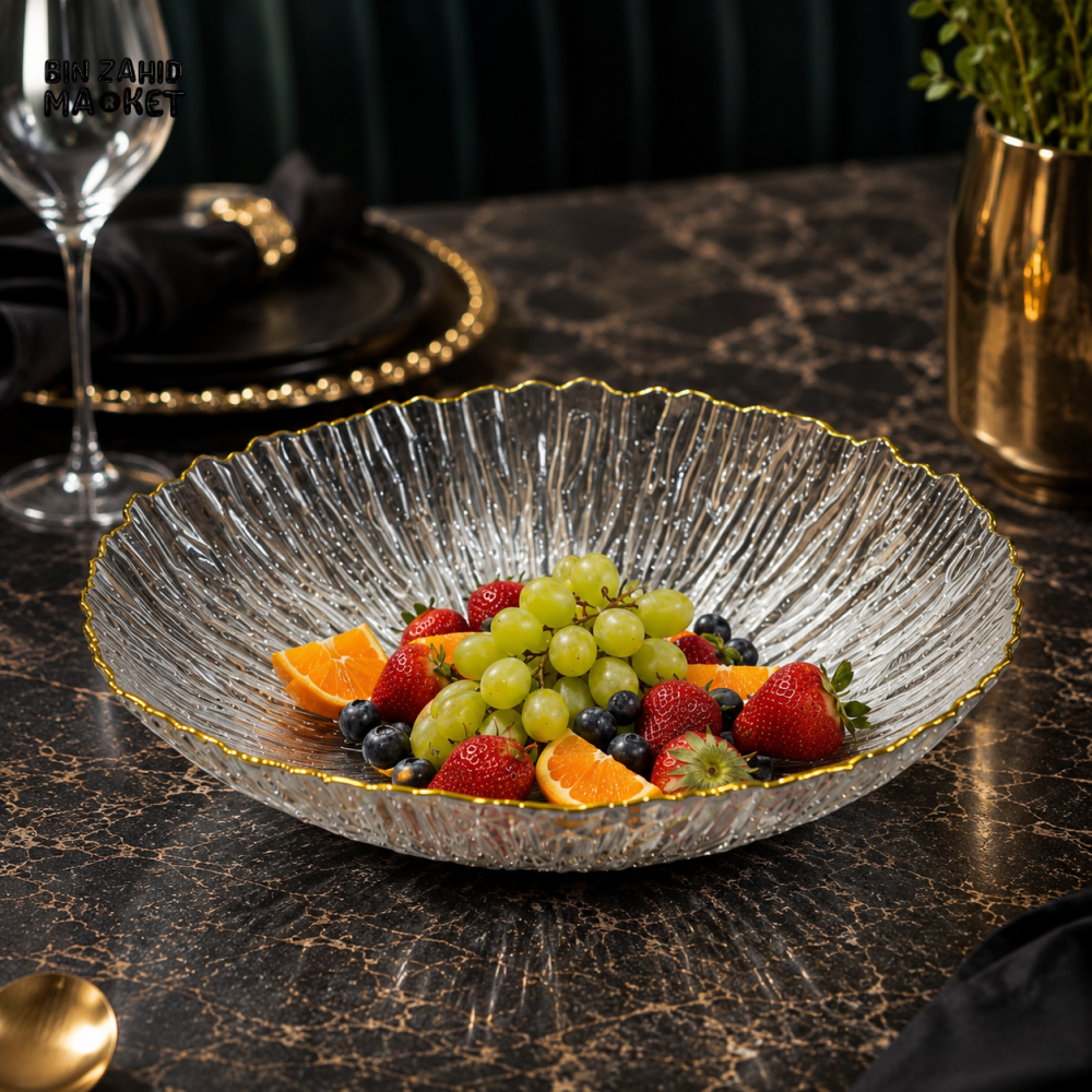 PREMIUM CRYSTAL FRUIT SERVING PLATTER