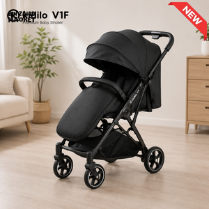 PREMIUM FOLDABLE BABY STROLLER - BLACK