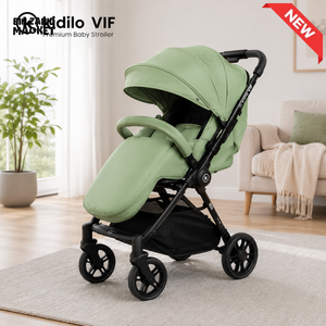 PREMIUM FOLDABLE BABY STROLLER - GREEN