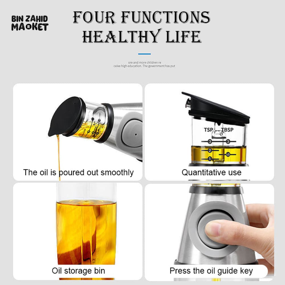 PREMIUM GLASS OIL SPRAYER DISPENSER – 500ML