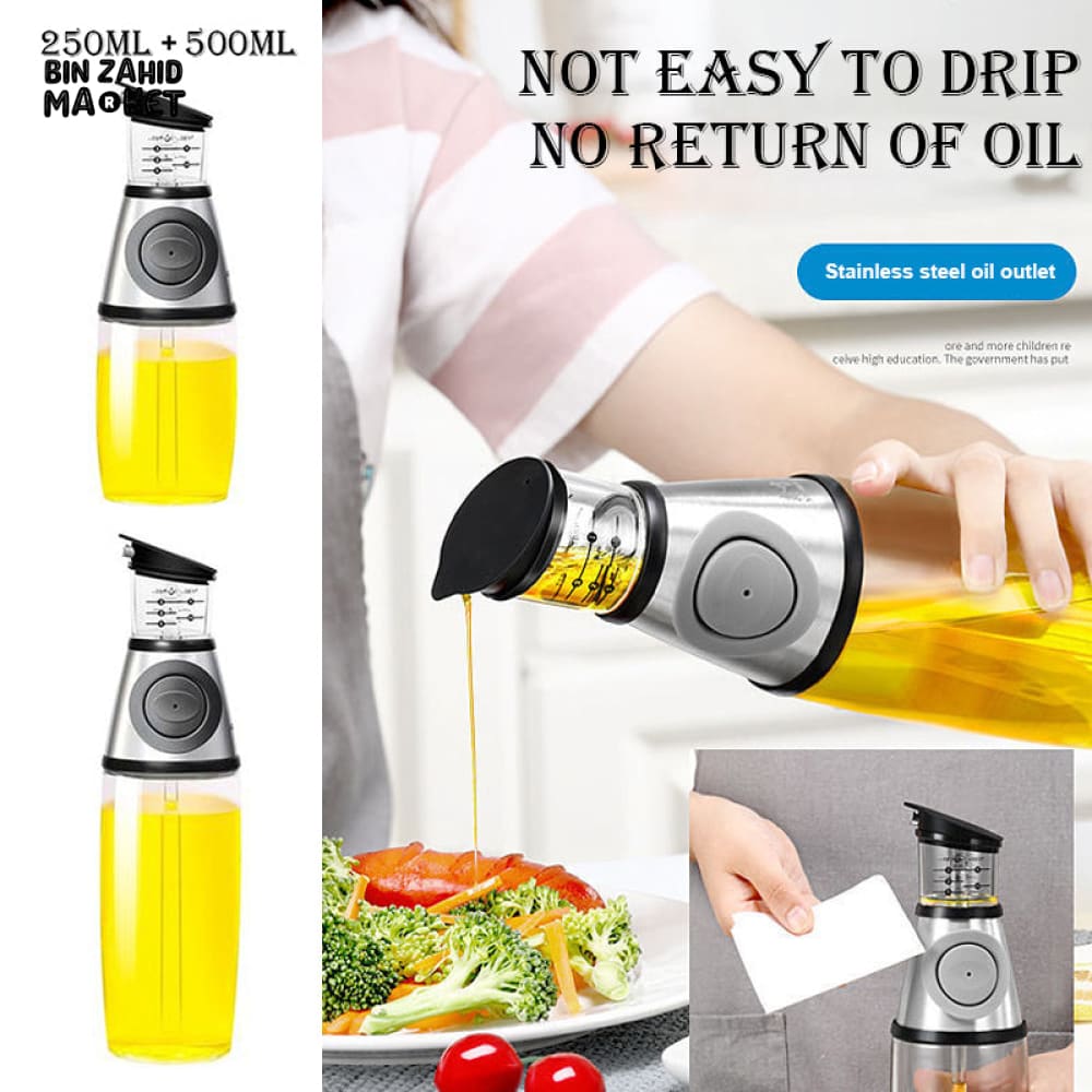 PREMIUM GLASS OIL SPRAYER DISPENSER – 500ML