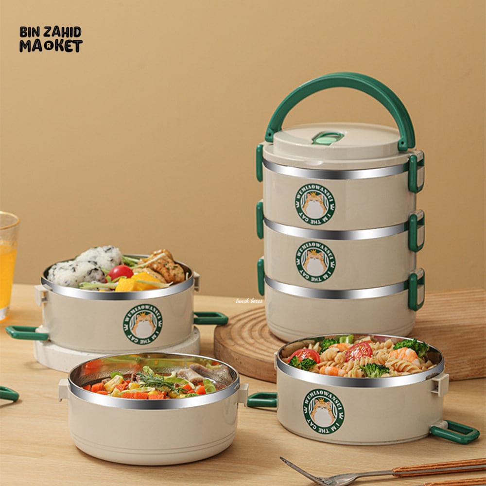 PREMIUM INSULATED STACKABLE STAINLESS STEEL LUNCH BOX