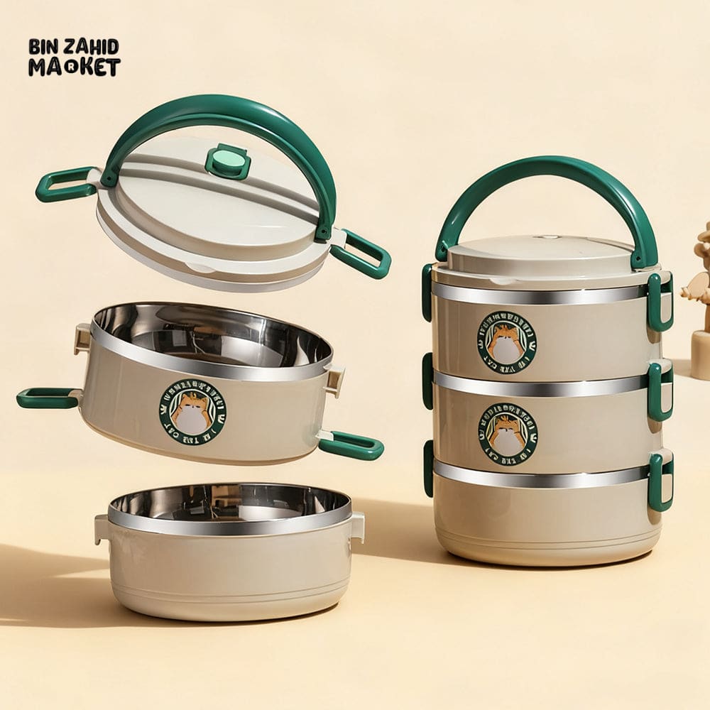 PREMIUM INSULATED STACKABLE STAINLESS STEEL LUNCH BOX