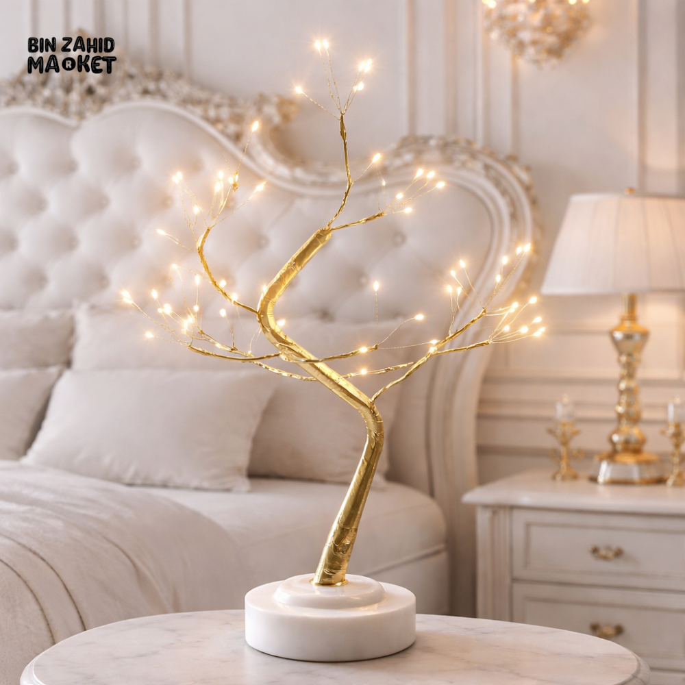 PREMIUM LED BRANCH TREE LAMP – BEDSIDE & TABLE DECOR