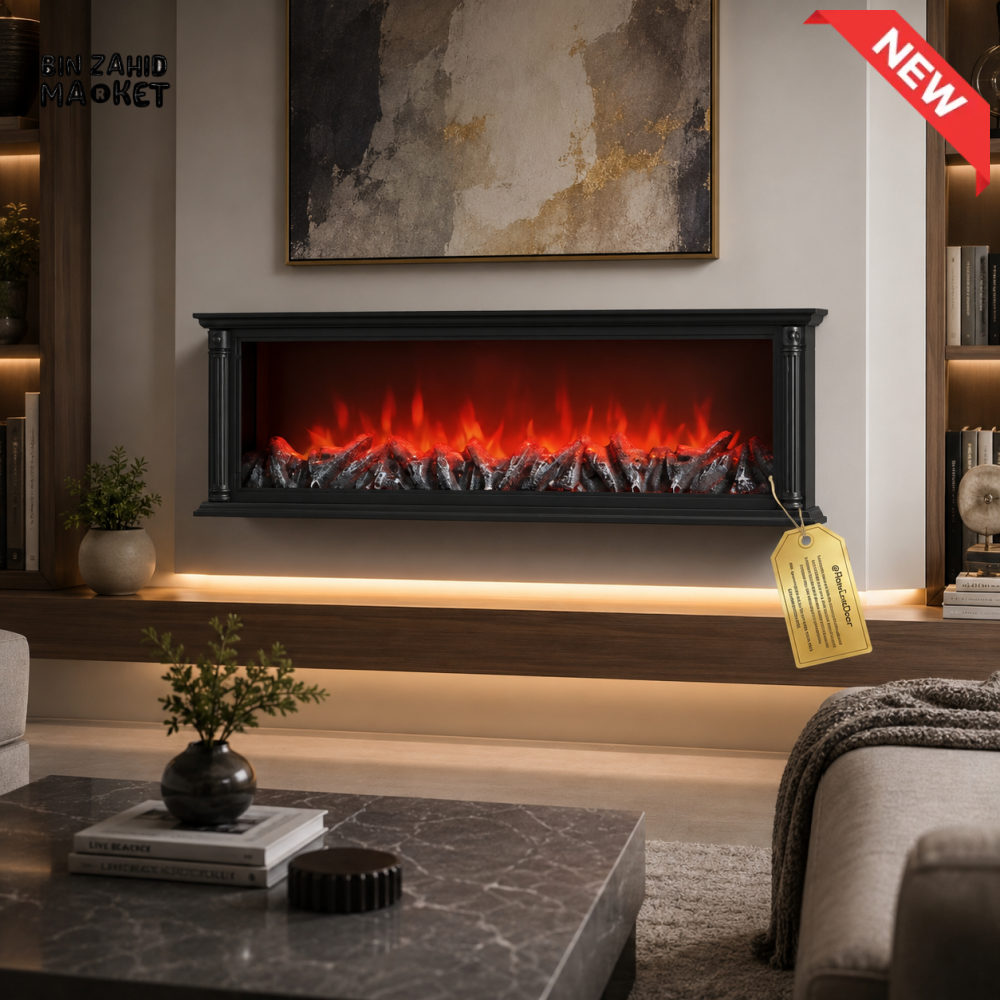 PREMIUM LINEAR LED ELECTRIC FIREPLACE