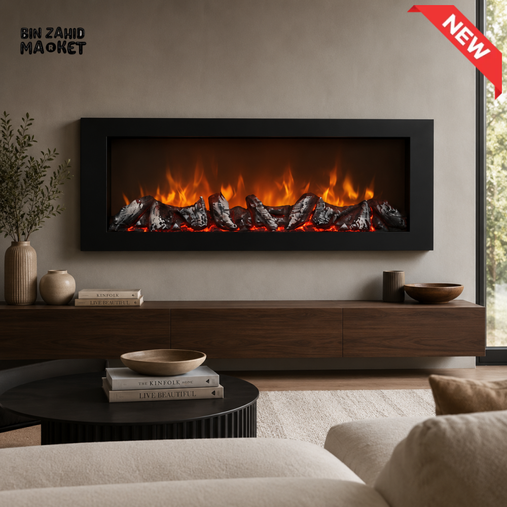 PREMIUM LINEAR LED ELECTRIC FIREPLACE