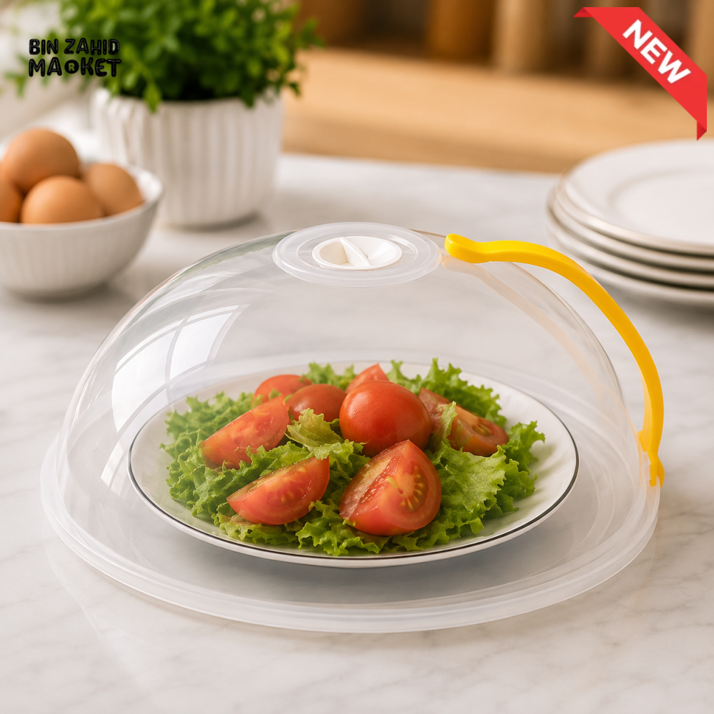 PREMIUM MICROWAVE SPLATTER COVER WITH STEAM VENT