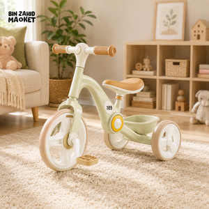 PREMIUM TODDLER BALANCE BIKE - LIGHT GREEN