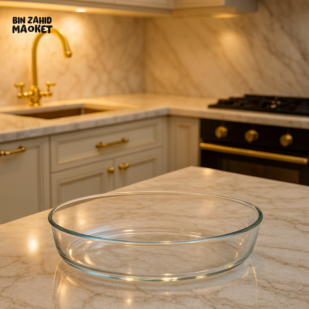 PREMIUM TOUGHENED GLASS BAKEWARE – OVEN SAFE MICROWAVE SAFE DISHWASHER SAFE