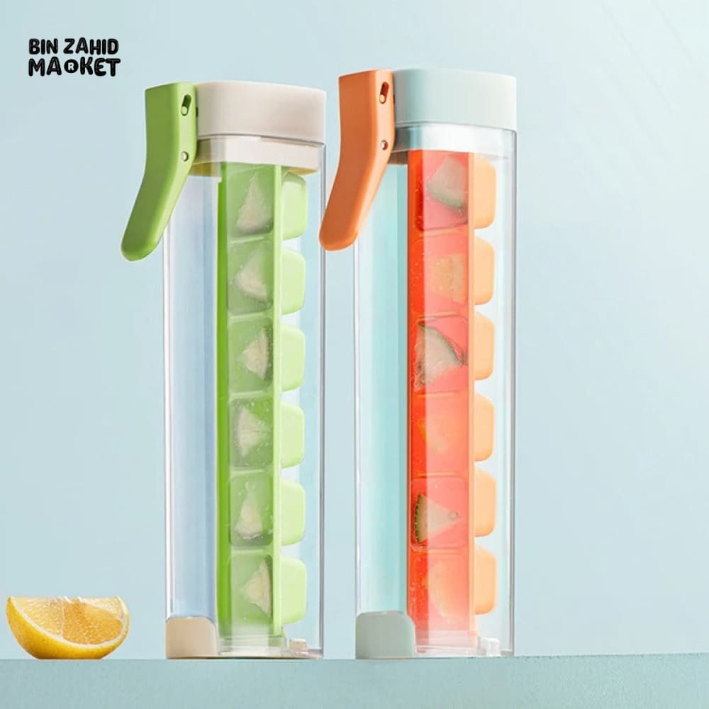 PRESS TYPE ICE CUBE TRAY EASY DEMOLD DIY ICE MAKER FOR COCKTAILS AND BEVERAGES