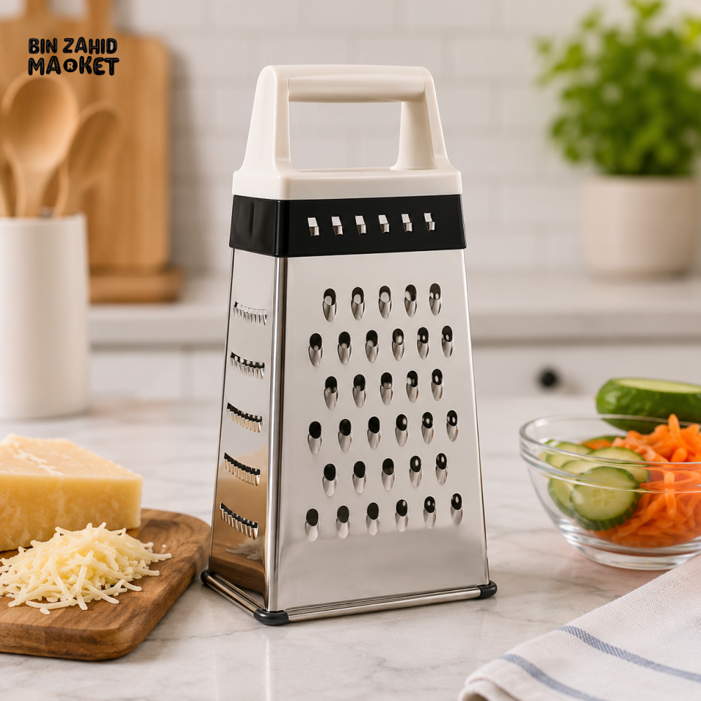 PRESTIGE 4-SIDED STAINLESS STEEL BOX GRATER - 54050(59101)