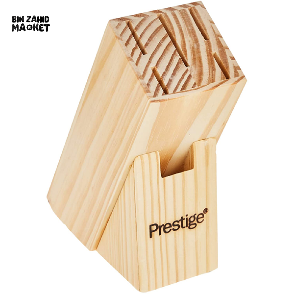 PRESTIGE 7PCS KNIFE SET WITH CUTTING BOARD – STAINLESS STEEL KITCHEN ESSENTIALS