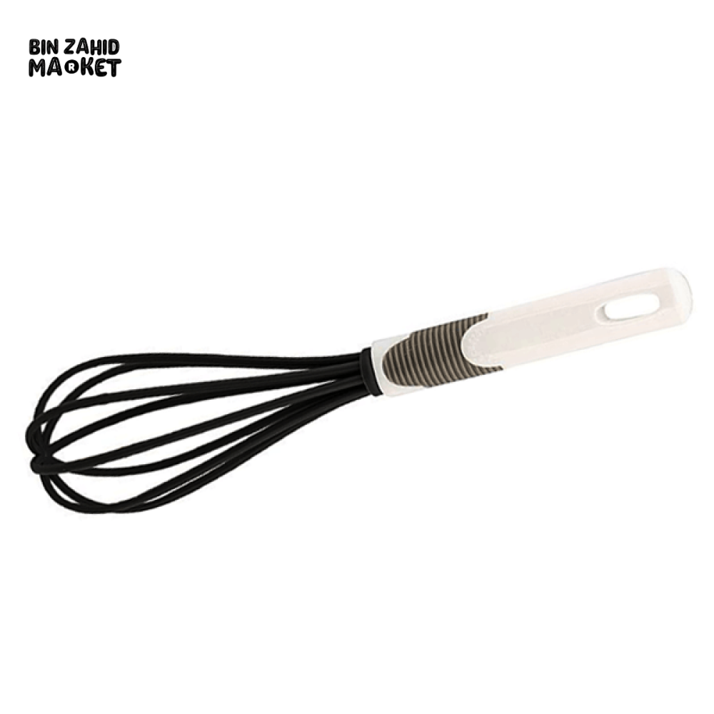 PRESTIGE BASIC NON-STICK WHISK – HEAT-RESISTANT COOKING WHISK FOR MIXING & BLENDING