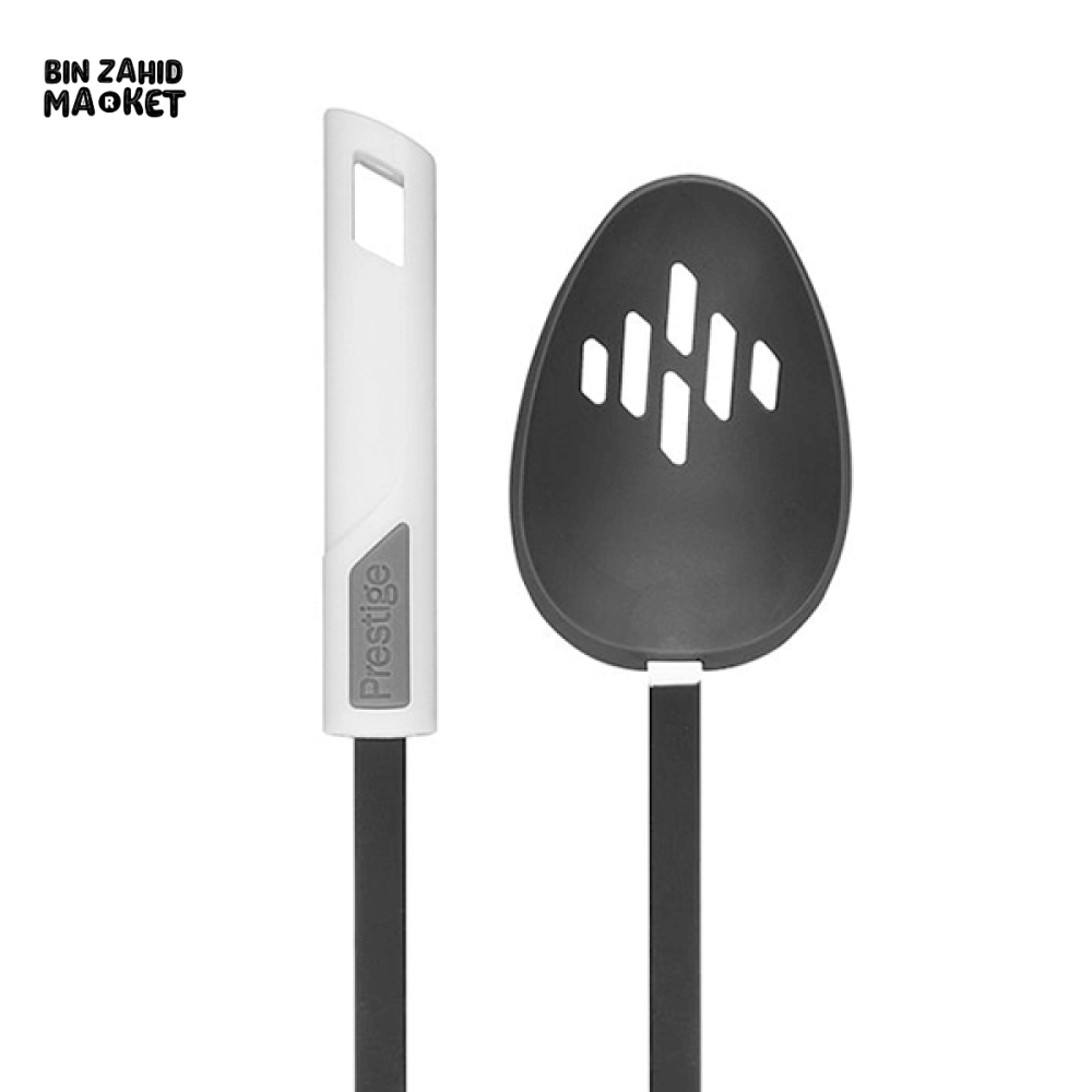 PRESTIGE BASIC STRAINER SPOON – STAINLESS STEEL SKIMMER WITH LONG HANDLE
