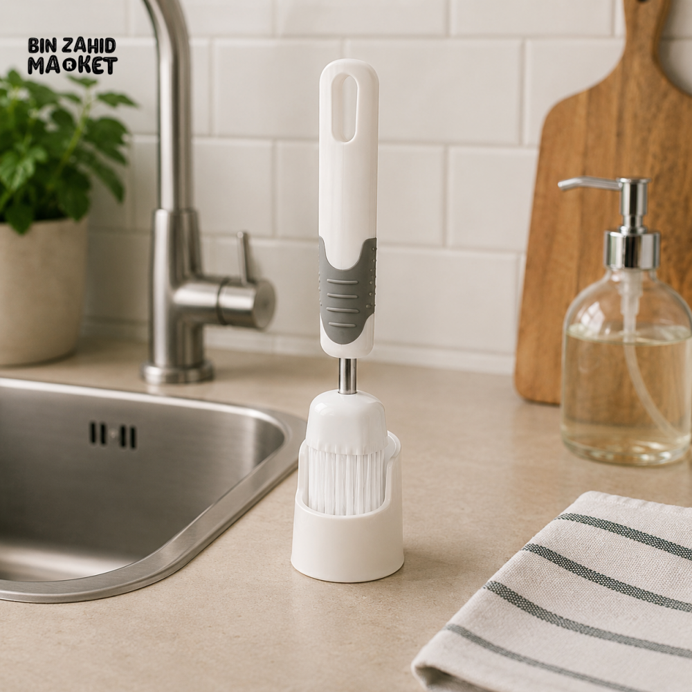 PRESTIGE BASICS DISH BRUSH WITH STAND