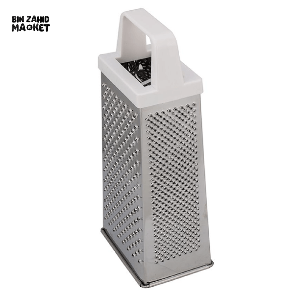 PRESTIGE BOX GRATER – STAINLESS STEEL 4-SIDED VEGETABLE & CHEESE GRATER
