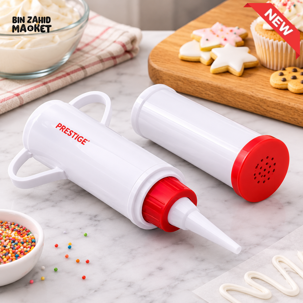 PRESTIGE CAKE ICING GUN DECORATING SET - 9655