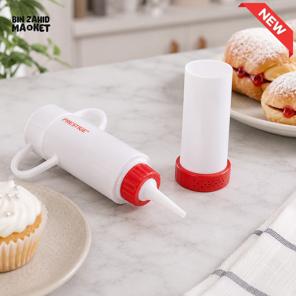 PRESTIGE CAKE ICING GUN DECORATING SET - 9655