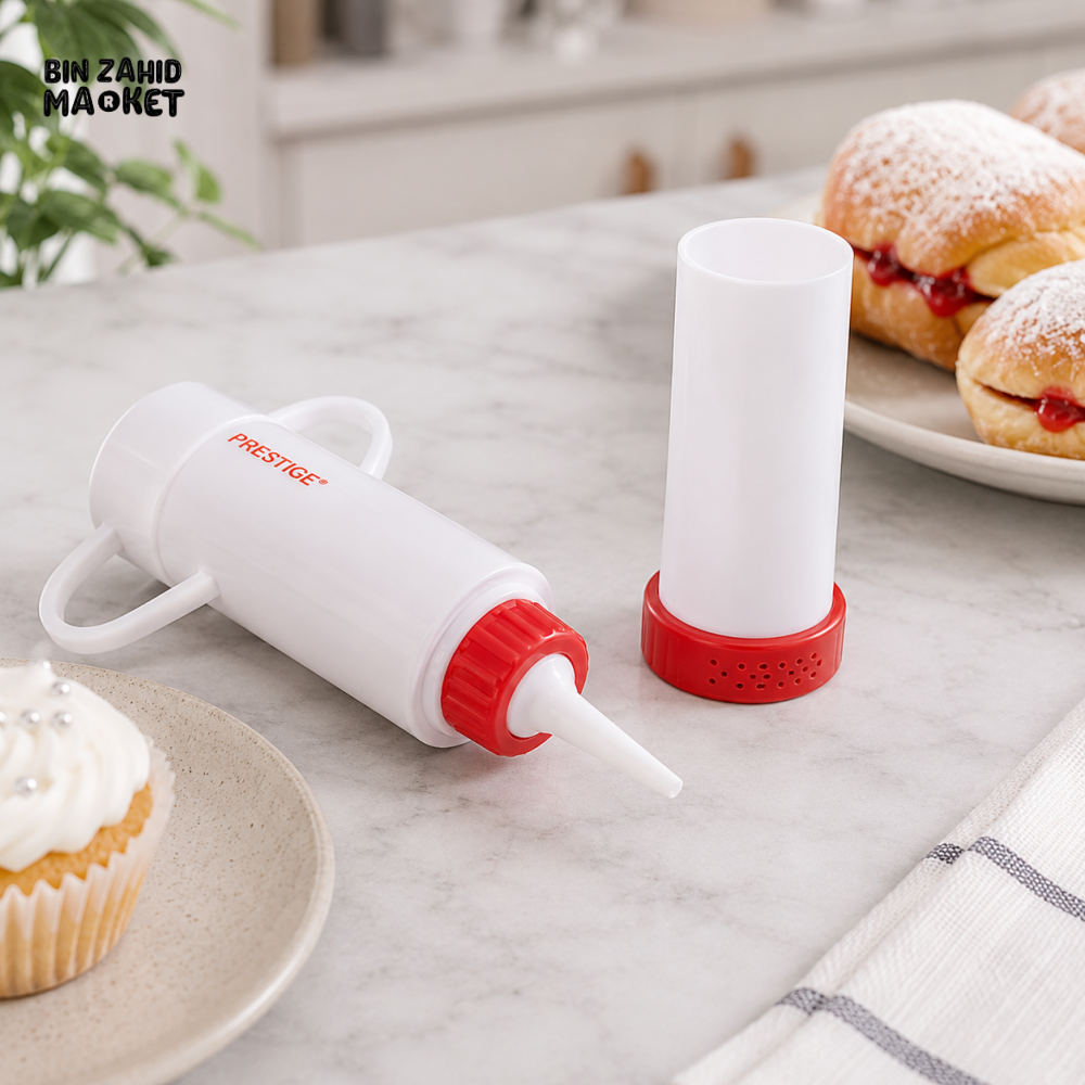 PRESTIGE CAKE ICING GUN DECORATING SET - 9655