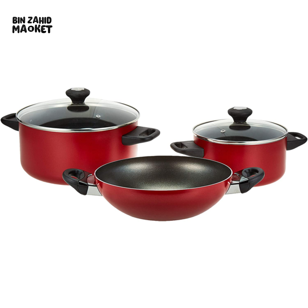 PRESTIGE CLASSIQUE COOK SET 16PIECE NON-STICK COOKWARE – COMPLETE COOKING ESSENTIALS