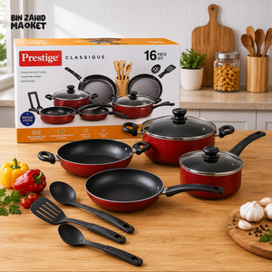 PRESTIGE CLASSIQUE NON-STICK COOKWARE SET - 16 PIECE SET