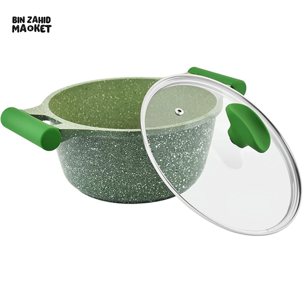 PRESTIGE ESSENTIALS 12PIECES POTS & PANS SET – NON-STICK GRANITE COOKWARE FOR COMPLETE KITCHEN US