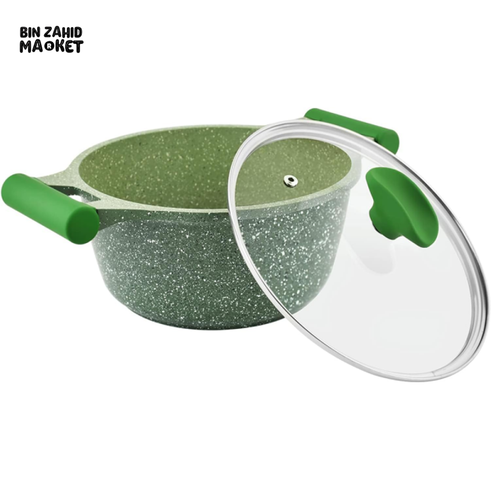 PRESTIGE ESSENTIALS GRANITE COOKWARE SET – NON-STICK DURABLE KITCHEN COOKING SET