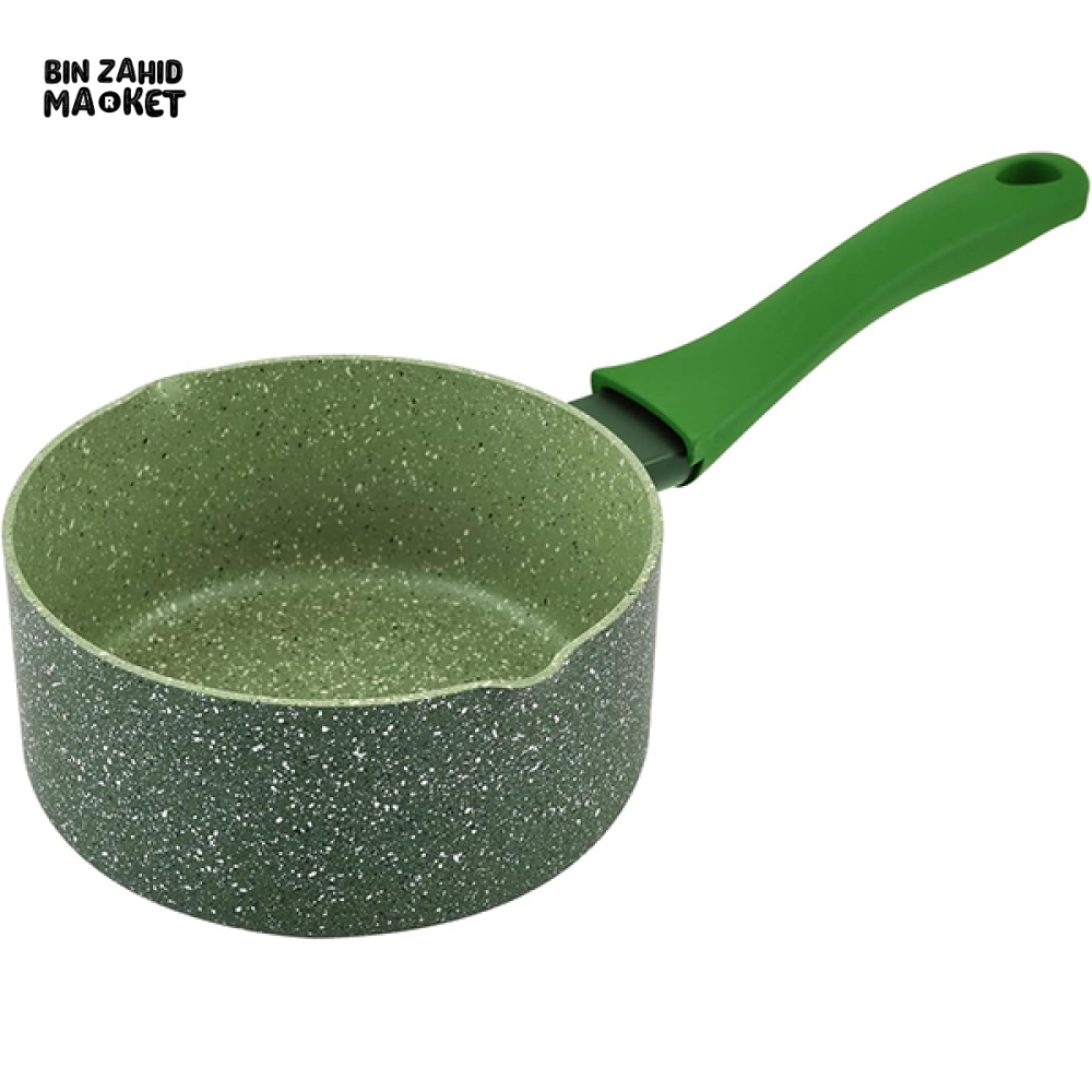PRESTIGE ESSENTIALS GRANITE MILK PAN 16CM – NON-STICK SAUCEPAN WITH EASY GRIP HANDLE