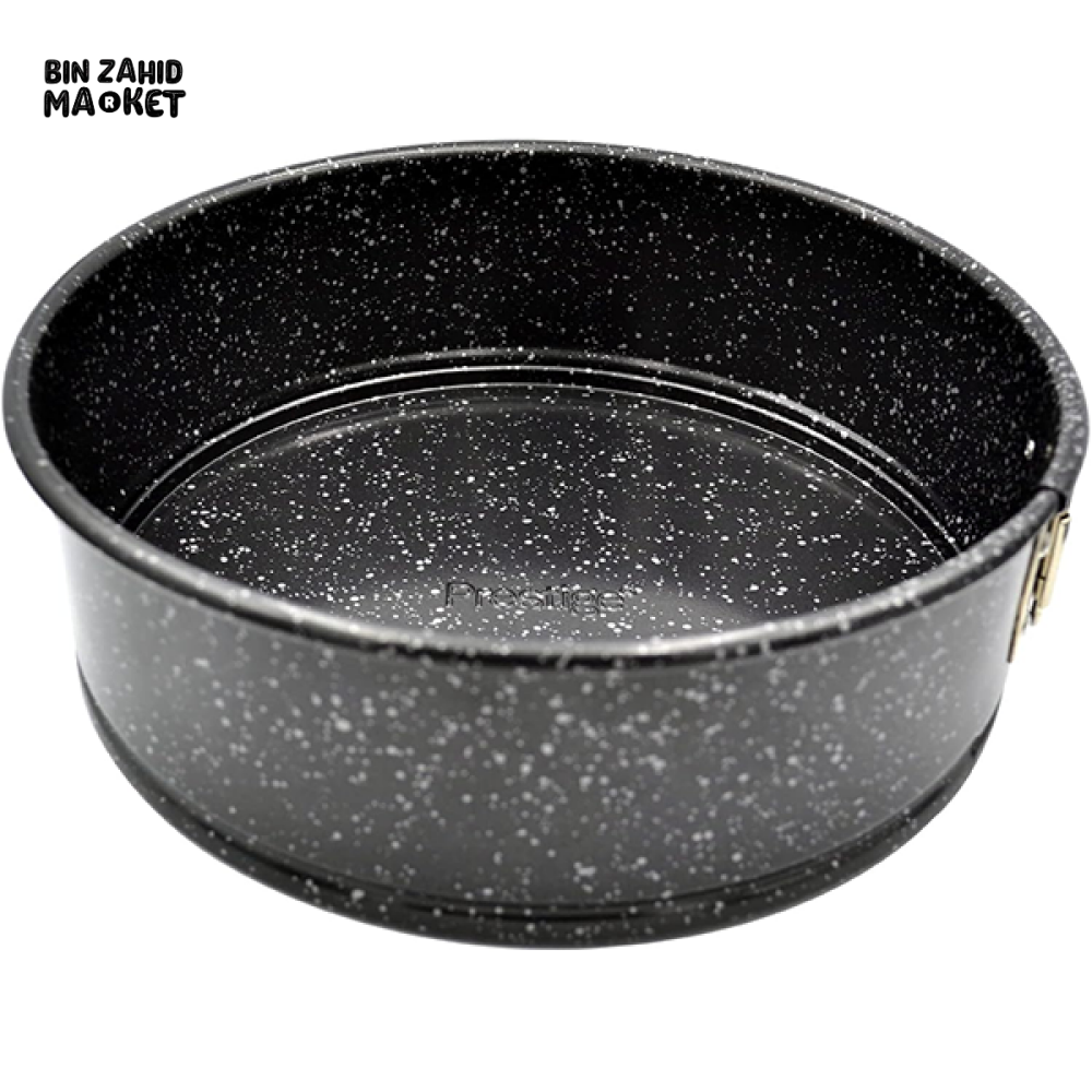 Prestige Granite 23cm Spring Form Cake TinPRESTIGE GRANITE SPRING FORM CAKE TIN 23CM – NON-STICK BAKEWARE FOR EASY CAKE RELEASE