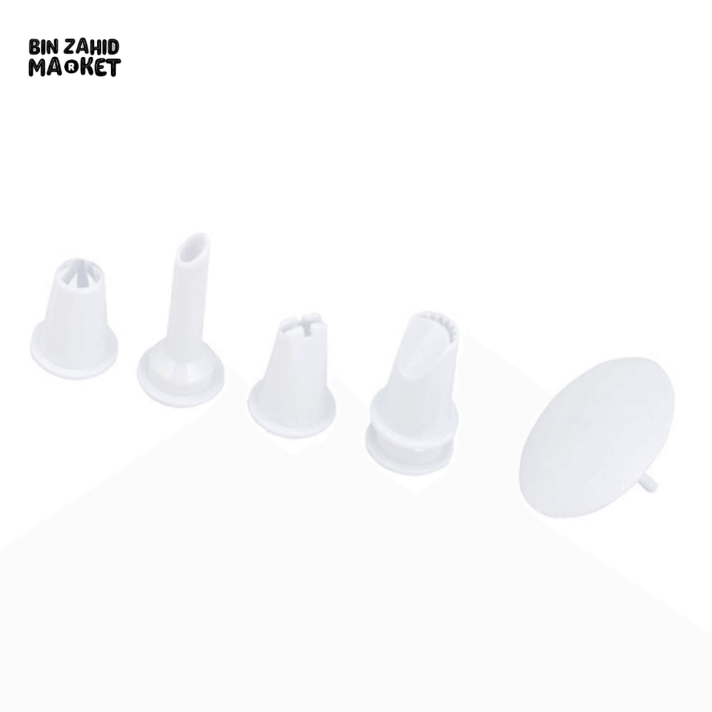 PRESTIGE ICING/PIPING BAG SET – CAKE DECORATING KIT WITH NOZZLES & REUSABLE BAG