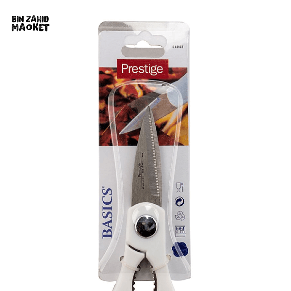 PRESTIGE KITCHEN SCISSOR – MULTIPURPOSE STAINLESS STEEL COOKING SHEARS
