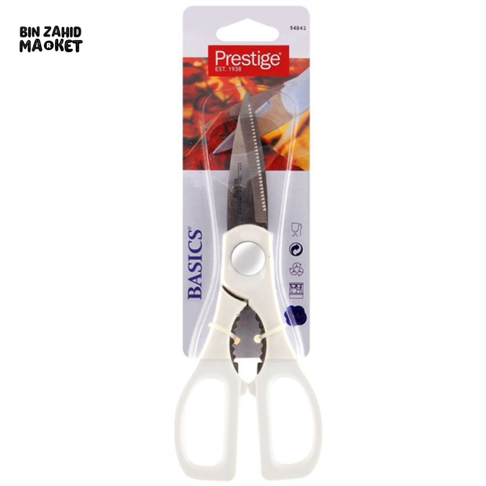 PRESTIGE KITCHEN SCISSOR – MULTIPURPOSE STAINLESS STEEL COOKING SHEARS
