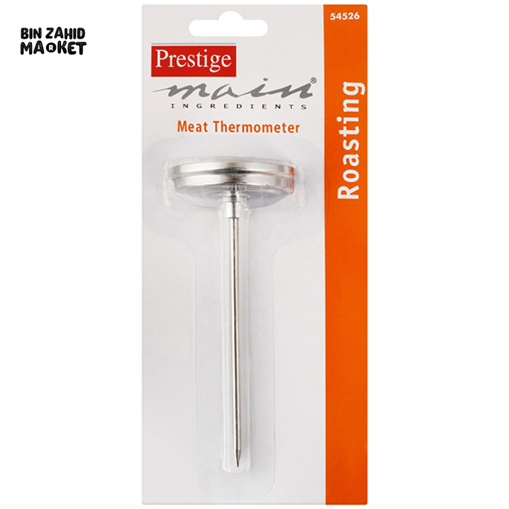 PRESTIGE MEAT THERMOMETER – STAINLESS STEEL KITCHEN TEMPERATURE GAUGE FOR COOKING
