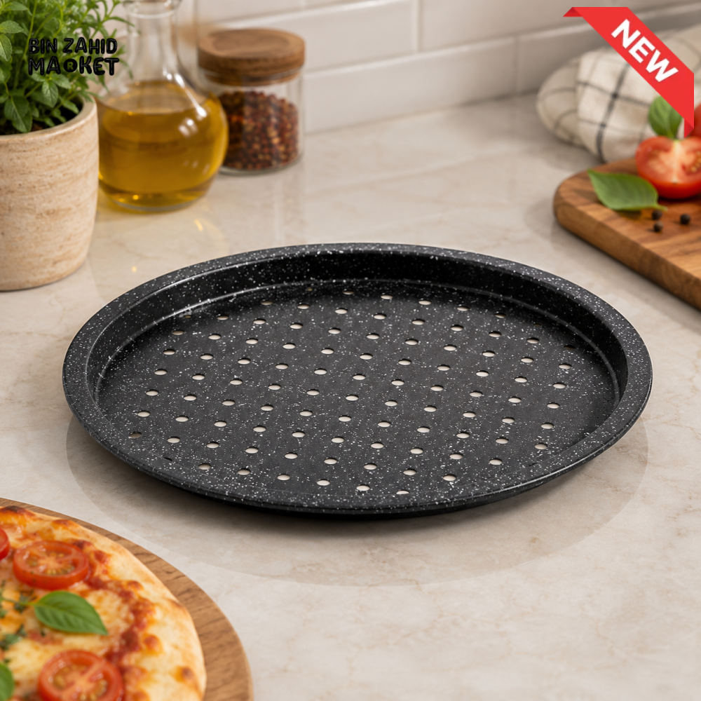 PRESTIGE NON-STICK ROUND PIZZA CRISPER PAN - 30 CM