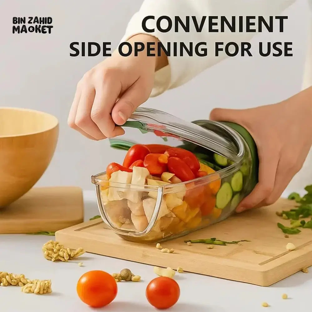 PROLUX PORTABLE ACRYLIC SALAD POD CONTAINER JAR