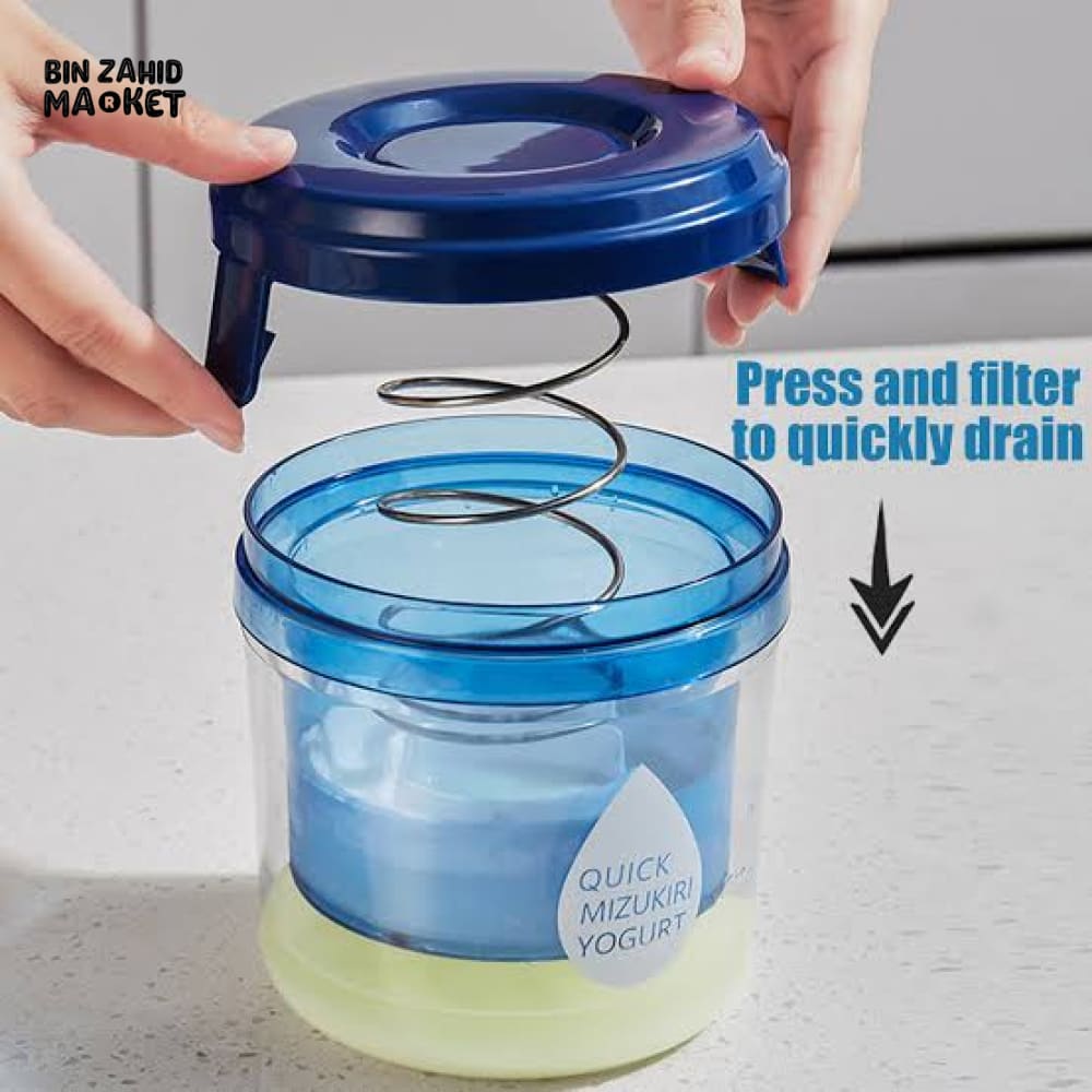QUICK MIZUKIRI YOGURT FILTER | REUSABLE YOGURT STRAINER & GREEK YOGURT MAKER