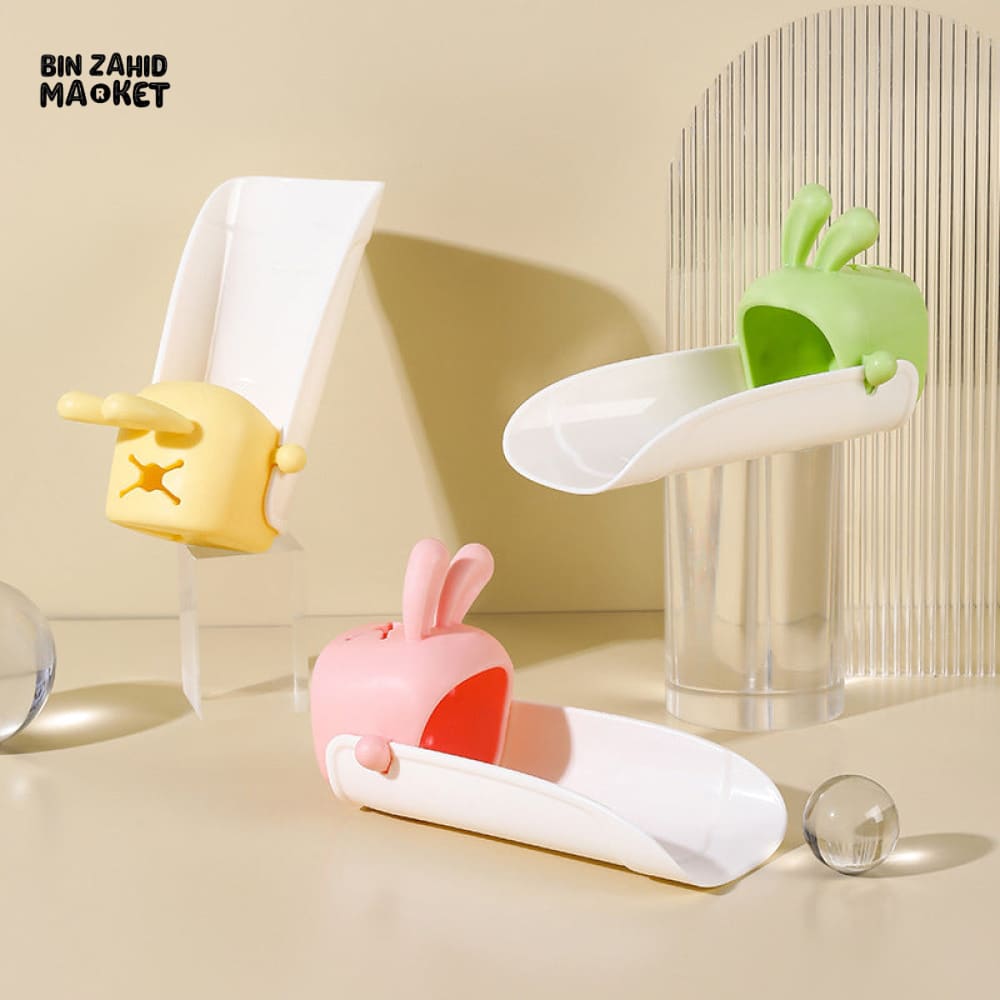 RABBIT TAP EXTENDER – BATHROOM & KITCHEN SINK ACCESSORY FOR EASY WASHING