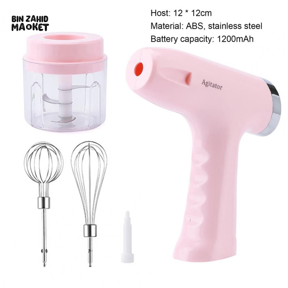 RECHARGEABLE EGG BEATER & CHOPPER