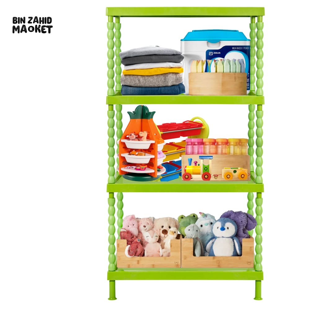 RED CAMEL TODDLER FOLDABLE WARDROBE – SMART & SPACE-SAVING DESIGN - GREEN