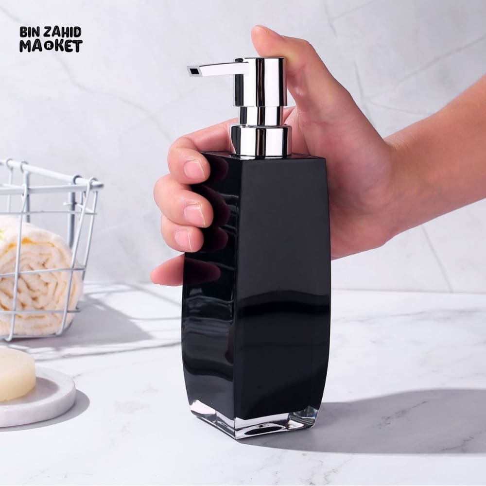 REFILLABLE ACRYLIC DISPENSER – SOAP SHAMPOO & LOTION BOTTLE