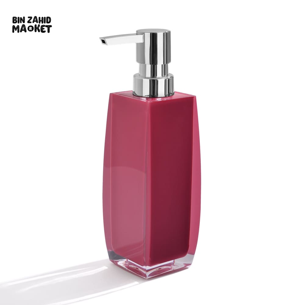 REFILLABLE ACRYLIC DISPENSER – SOAP SHAMPOO & LOTION BOTTLE