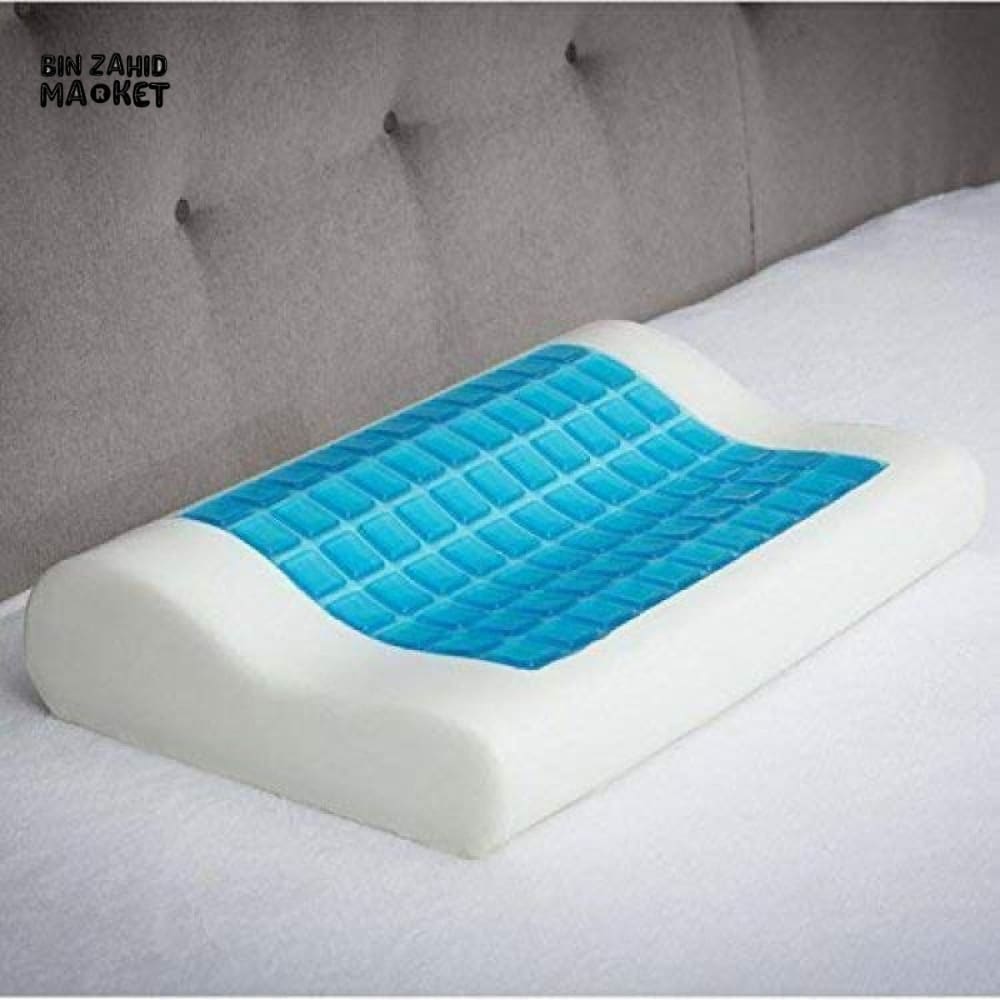 RESTFORM COOL PILLOW – VISCOELASTIC MEMORY FOAM COOLING PILLOW FOR NECK & SHOULDER SUPPORT