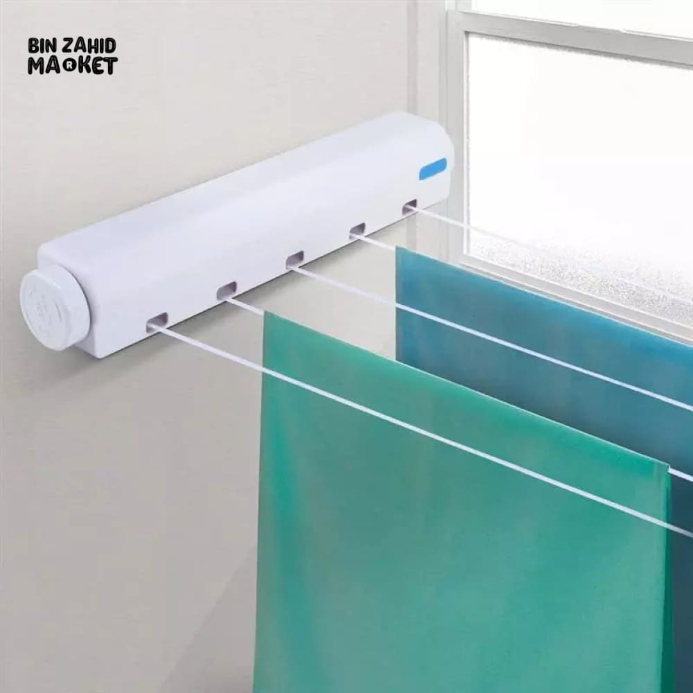 RETRACTABLE CLOTHES HANGING LINE 3.7 METRES