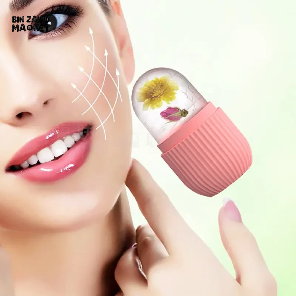 REUSABLE SILICONE ICE MOLD FOR FACE – PUFFINESS RELIEF & GLOWING SKIN TOOL