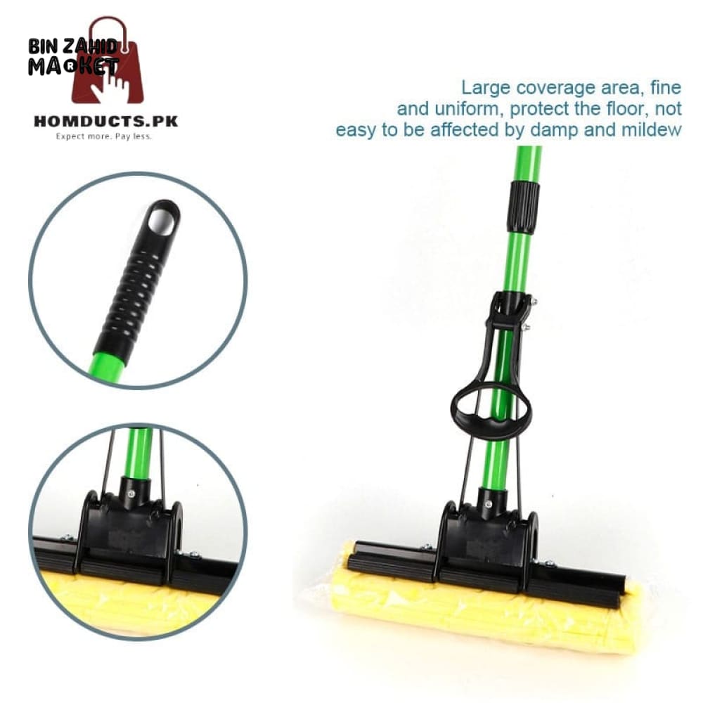 ROLLER SPONGE CLEANING MOP