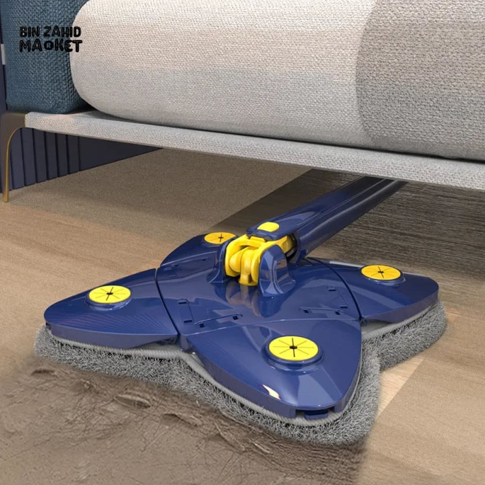 ROTATING 4X LEAVES TWISTER CLEANING MOP